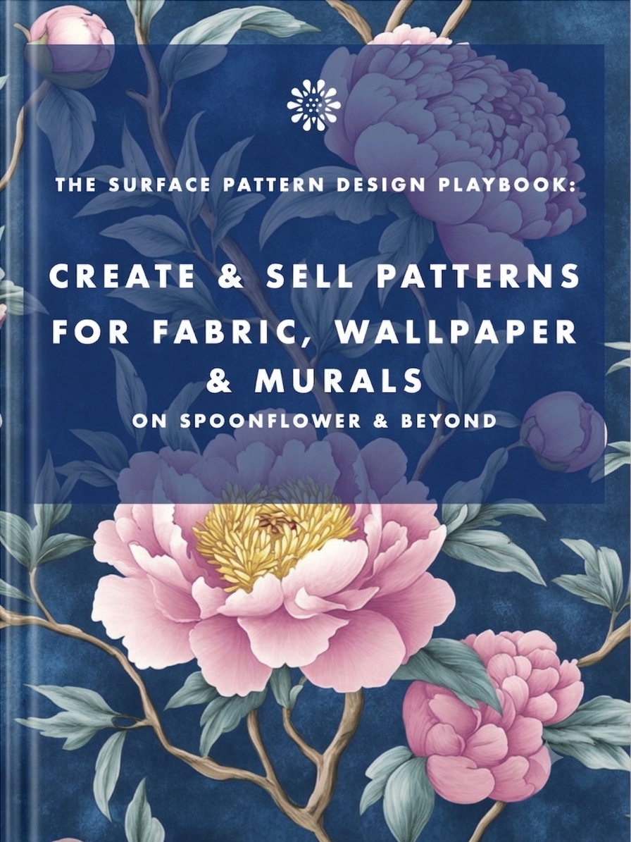 The Surface Pattern Design Playbook by Rachael Page — book cover